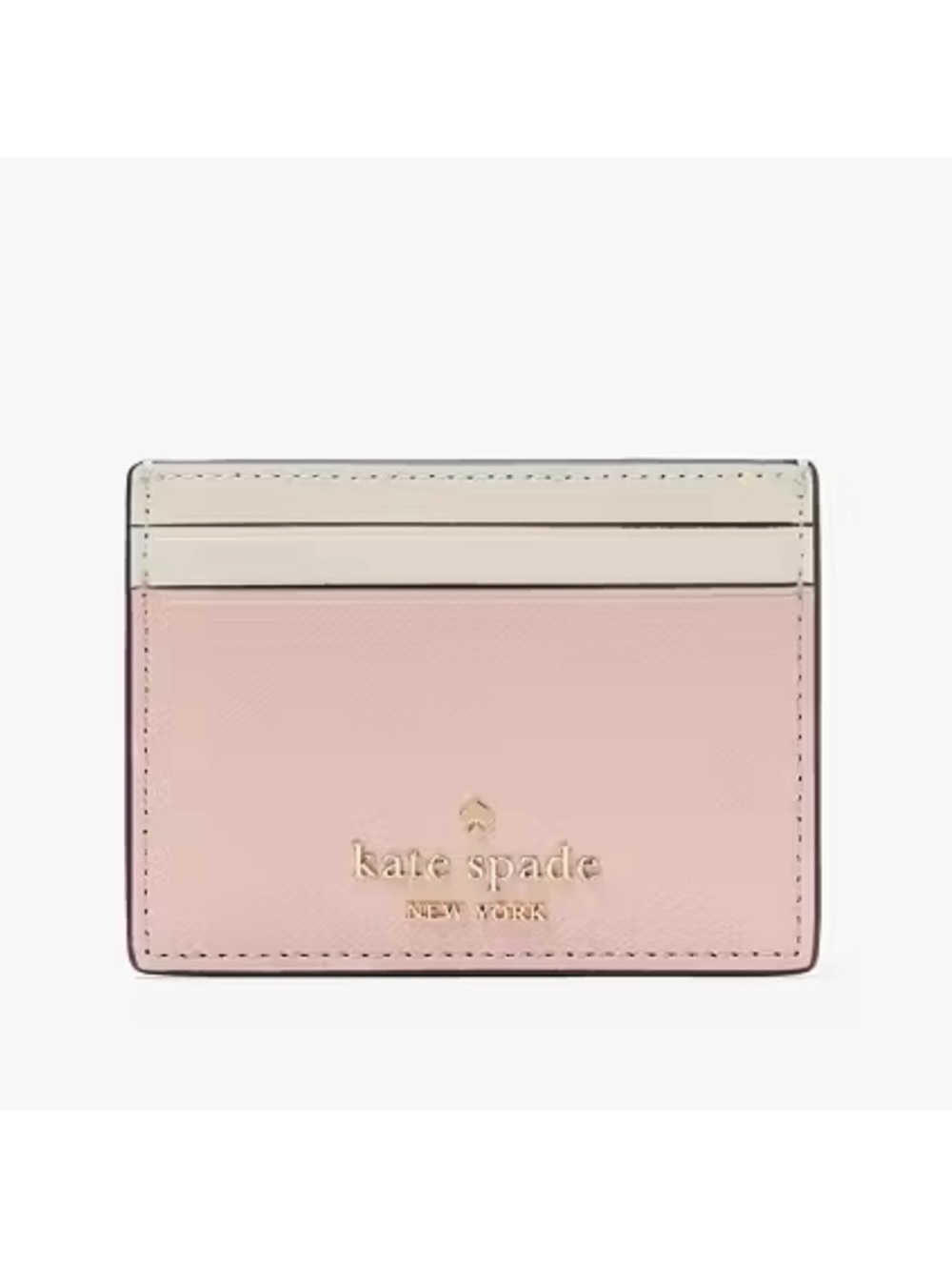 Kate Spade Madison Card Holder Rose Smoke Multi NEW